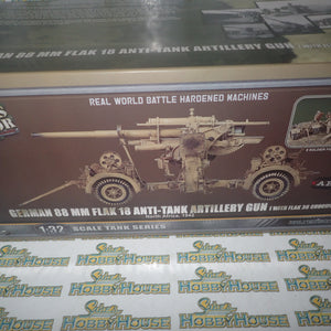 Forces of Valor 801008B - 1/32 Scale German 88mm Flak Gun El Alamein 1942 Scale Model Replica Set