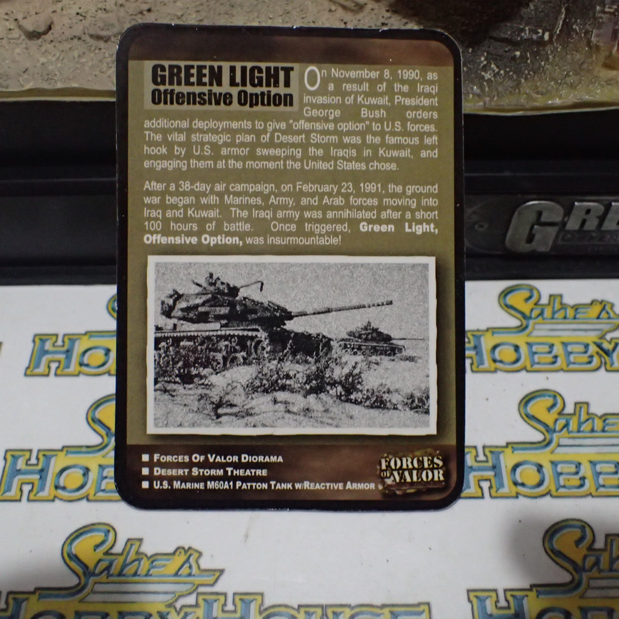 Forces of Valor 80109 - 1/32 Patton M60 A1 tank of the American army.