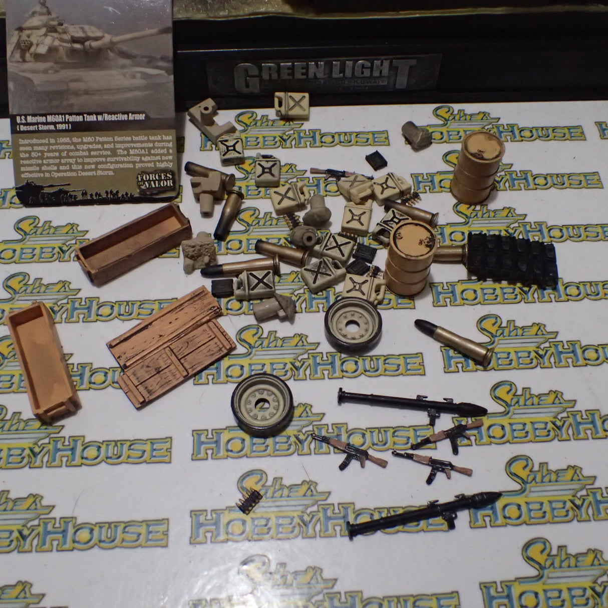 Forces of Valor 80109 - 1/32 Patton M60 A1 tank of the American army.