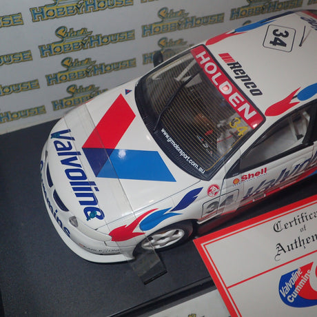 Biante/AutoArt 80163- Diecast 1:18 HOLDEN COMMODORE VX 2001 #34 VALVOLINE GARTHTANDER