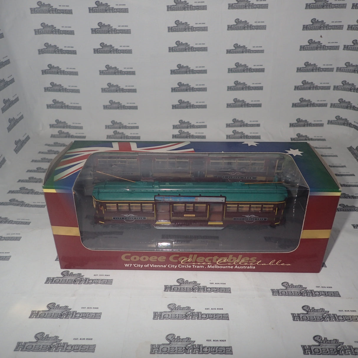 Cooee Concepts 808379 - 1/76 SCALE W7 CITY OF VIENNA CITY CIRCLE TRAM MELBOURNE AUSTRALIA