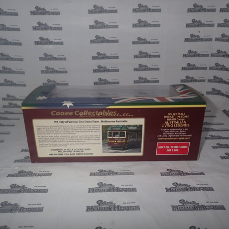 Cooee Concepts 808379 - 1/76 SCALE W7 CITY OF VIENNA CITY CIRCLE TRAM MELBOURNE AUSTRALIA