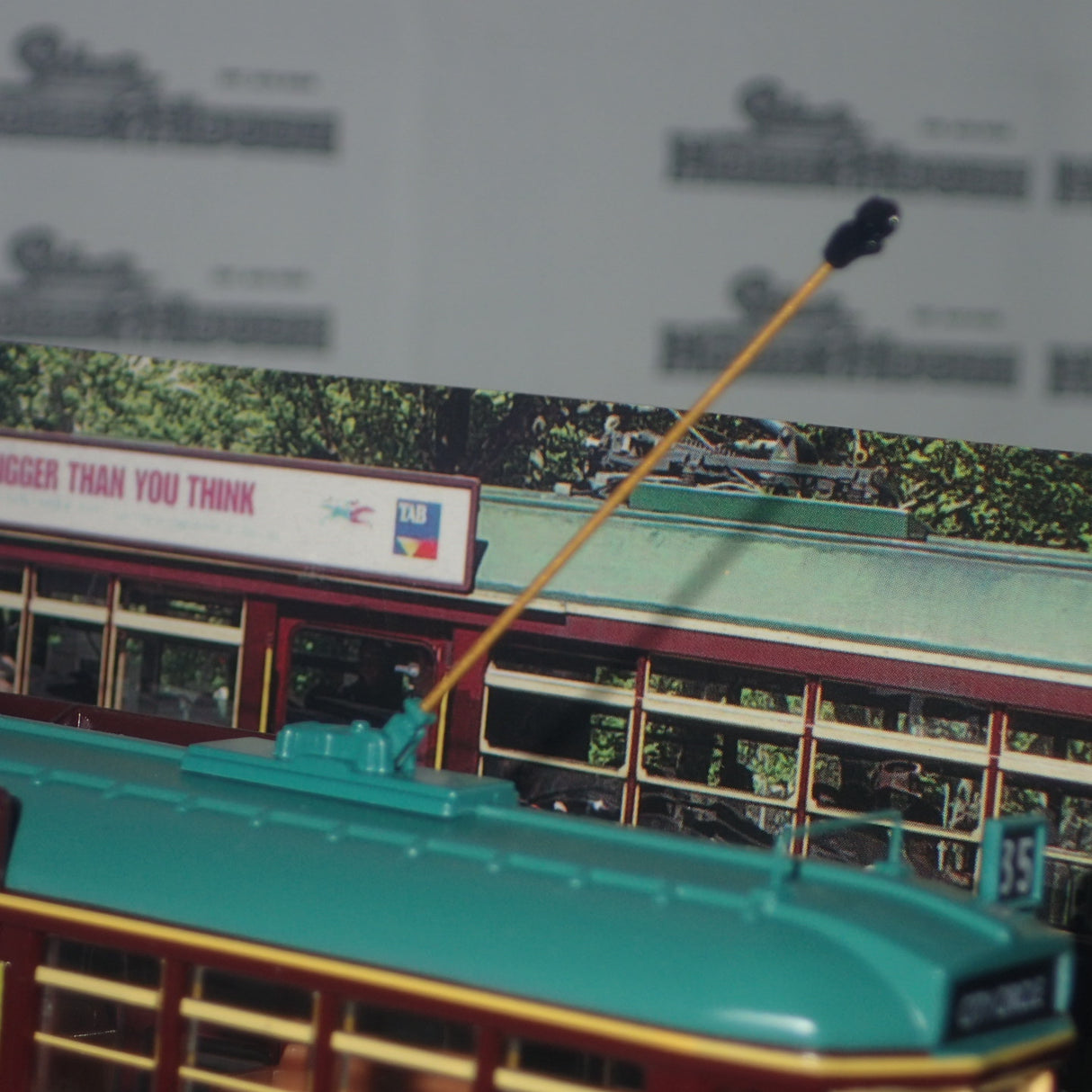 Cooee Concepts 808379 - 1/76 SCALE W7 CITY OF VIENNA CITY CIRCLE TRAM MELBOURNE AUSTRALIA