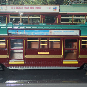 Cooee Concepts 808379 - 1/76 SCALE W7 CITY OF VIENNA CITY CIRCLE TRAM MELBOURNE AUSTRALIA