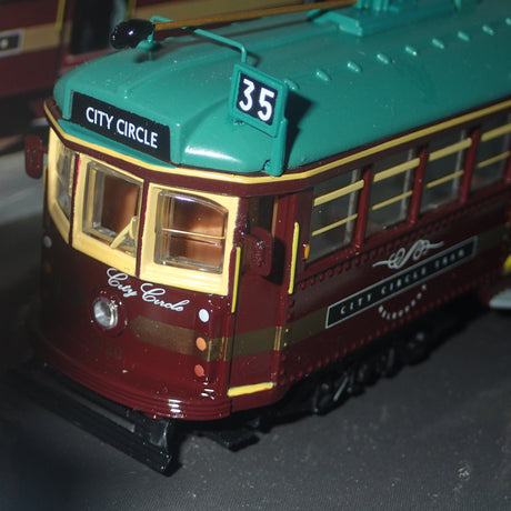 Cooee Concepts 808379 - 1/76 SCALE W7 CITY OF VIENNA CITY CIRCLE TRAM MELBOURNE AUSTRALIA