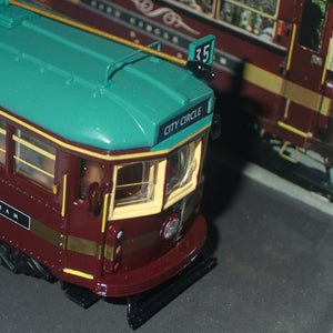 Cooee Concepts 808379 - 1/76 SCALE W7 CITY OF VIENNA CITY CIRCLE TRAM MELBOURNE AUSTRALIA