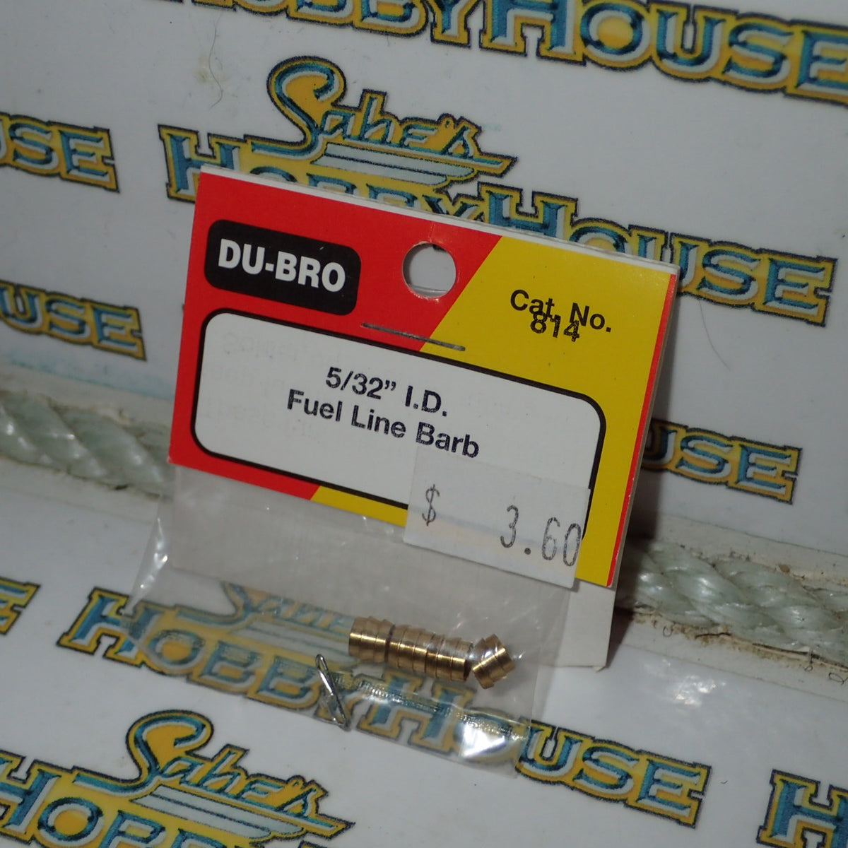 Dubro 814 - 5/32" I.D. Fuel Line Barb