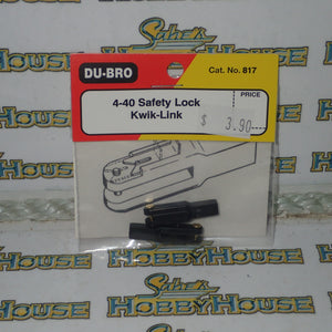 Dubro 817 - 4-40 Safety Lock Kwik-Link