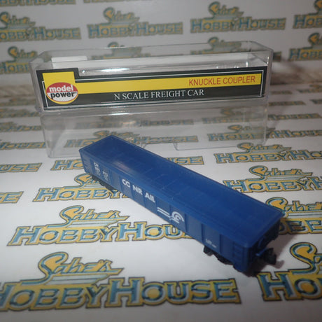 Model Power 83060 - N Scale 50' Open Gondola Conrail Model Railway Freight Car with Knuckle Coupler