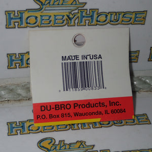 Dubro 833 - In-Line Fuel Filter w/Plug (Blue)