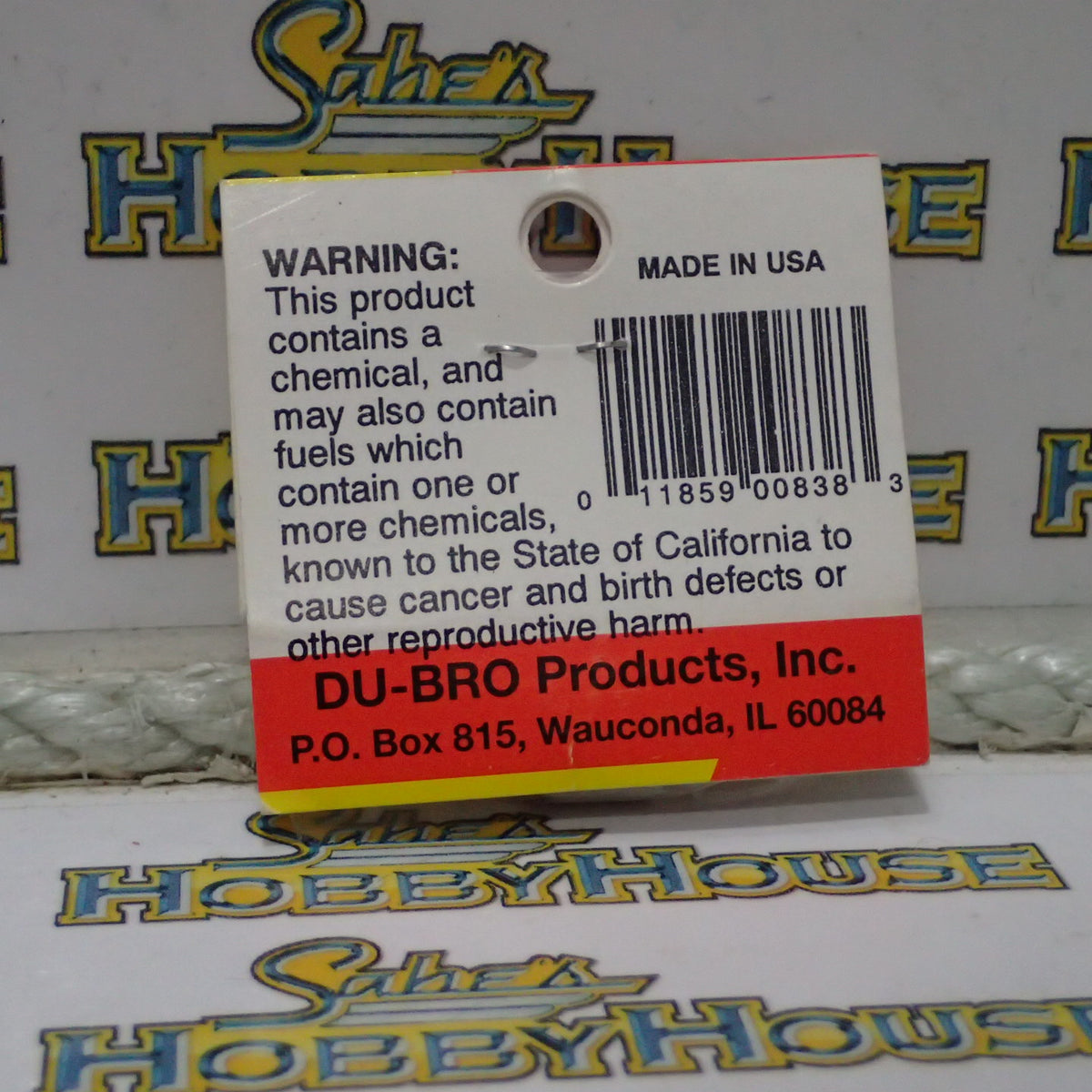 Dubro 838 - Large Clunk