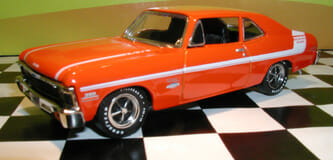 GMP - 1:43 8422 '70 HUGGER ORANGE YENKO DUECE