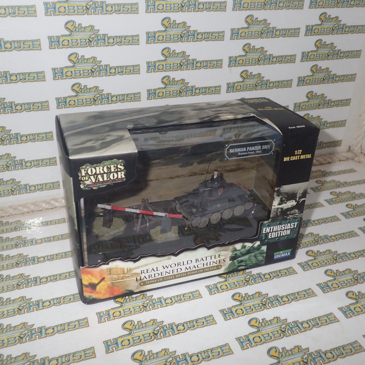 Forces Of Valor 85069 - 1:72 Diecast German panzer 38 (t) Eastern Front 1941