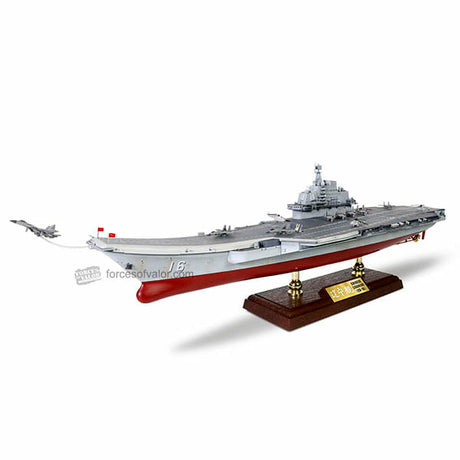 Forces of Valor FOV-861010B - 1/700 Scale People's Republic of China (PLAN) aircraft carrier, LiaoNing (16) Diecast Scale Model Replica