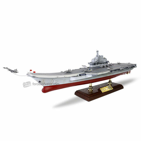 Forces of Valor FOV-861010B - 1/700 Scale People's Republic of China (PLAN) aircraft carrier, LiaoNing (16) Diecast Scale Model Replica