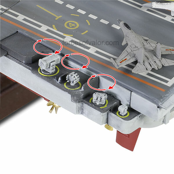 Forces of Valor FOV-861010B - 1/700 Scale People's Republic of China (PLAN) aircraft carrier, LiaoNing (16) Diecast Scale Model Replica
