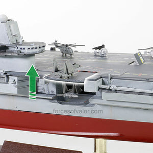 Forces of Valor FOV-861010B - 1/700 Scale People's Republic of China (PLAN) aircraft carrier, LiaoNing (16) Diecast Scale Model Replica