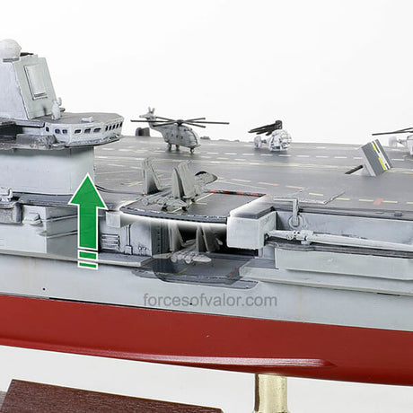 Forces of Valor FOV-861010B - 1/700 Scale People's Republic of China (PLAN) aircraft carrier, LiaoNing (16) Diecast Scale Model Replica
