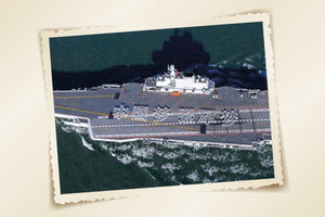 Forces of Valor FOV-861010B - 1/700 Scale People's Republic of China (PLAN) aircraft carrier, LiaoNing (16) Diecast Scale Model Replica