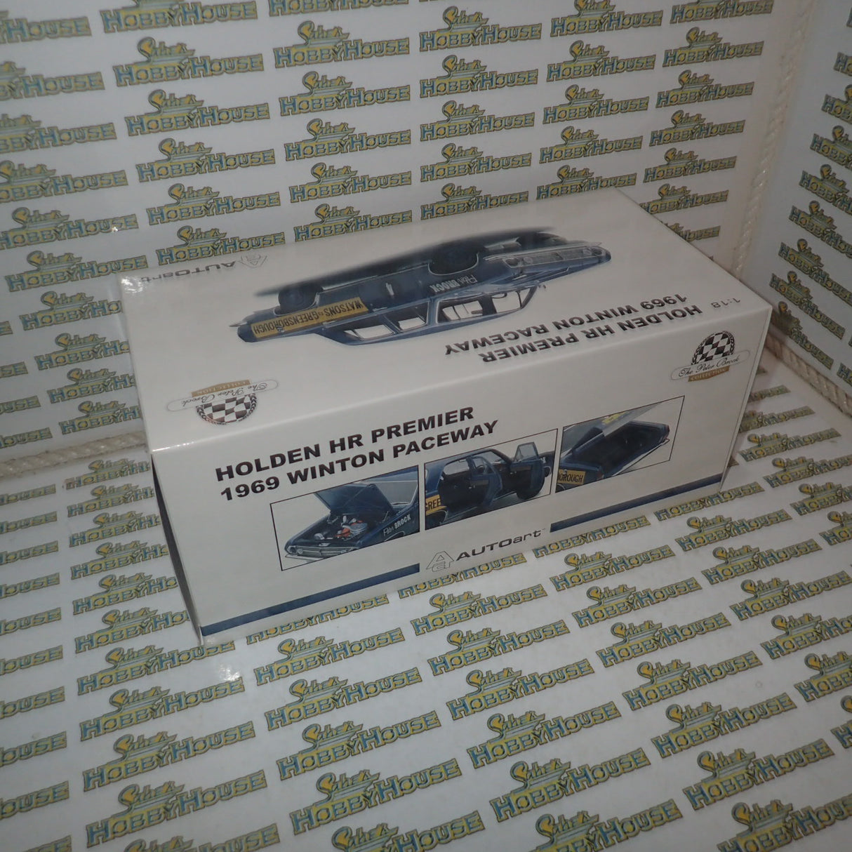 Biante / AutoArt 86963 - 1/18 Scale 1969 PETER BROCK HOLDEN HR PREMIER WINTON RACEWAY