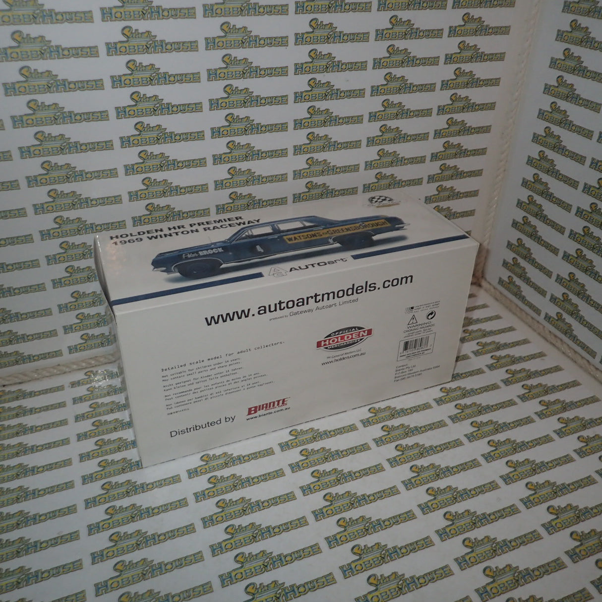 Biante / AutoArt 86963 - 1/18 Scale 1969 PETER BROCK HOLDEN HR PREMIER WINTON RACEWAY