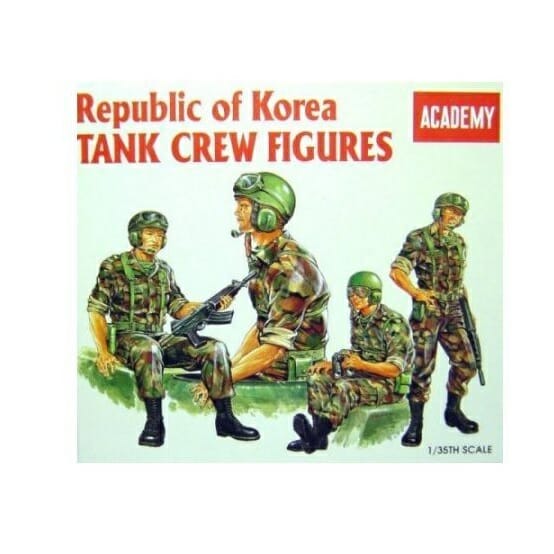 Academy 1:35 scale republic of Korea TANK CREW FIGURES