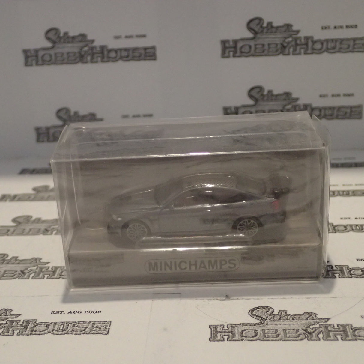 Minichamps - 870 027104 1/87 Scale - BMW M4 GTS 2016 in Grey Metallic w/grey wheels Scale Model Replica