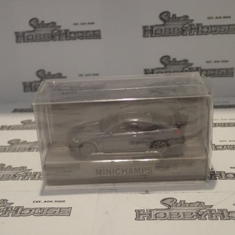 Minichamps - 870 027104 1/87 Scale - BMW M4 GTS 2016 in Grey Metallic w/grey wheels Scale Model Replica