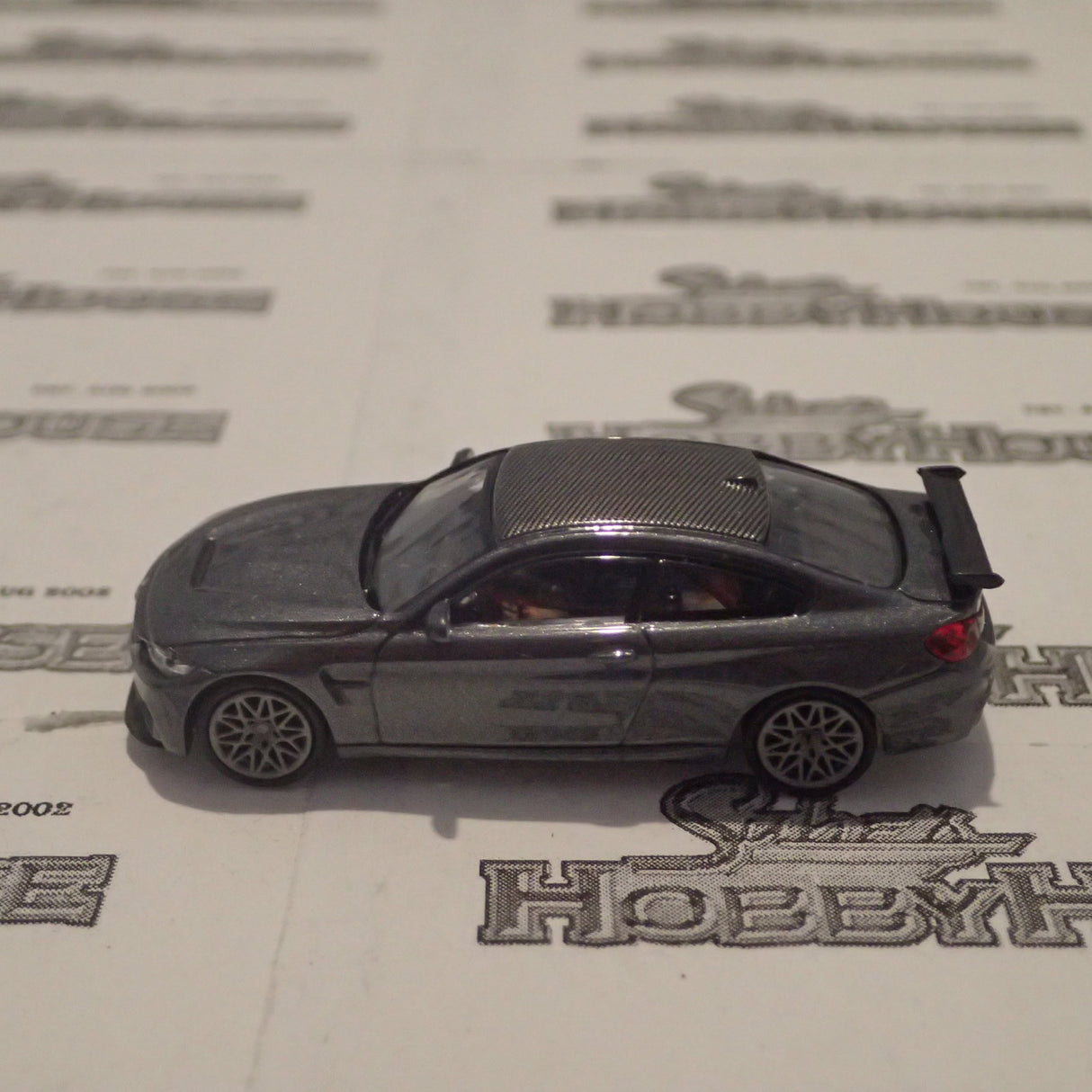 Minichamps - 870 027104 1/87 Scale - BMW M4 GTS 2016 in Grey Metallic w/grey wheels Scale Model Replica