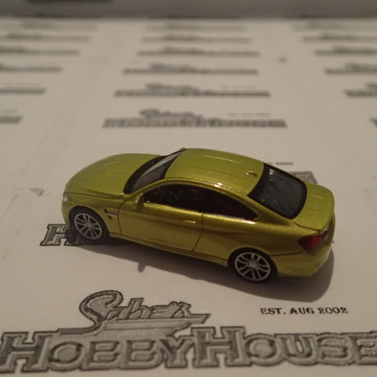 Minichamps - 870 027200 1/87 Scale - BMW M4 Coupe 2015 Yellow Metallic