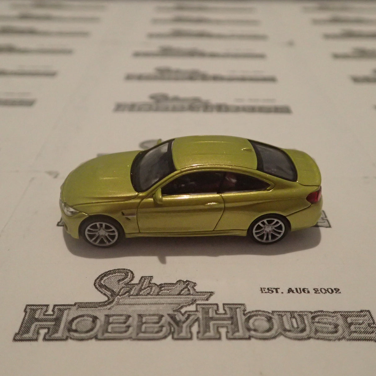 Minichamps - 870 027200 1/87 Scale - BMW M4 Coupe 2015 Yellow Metallic