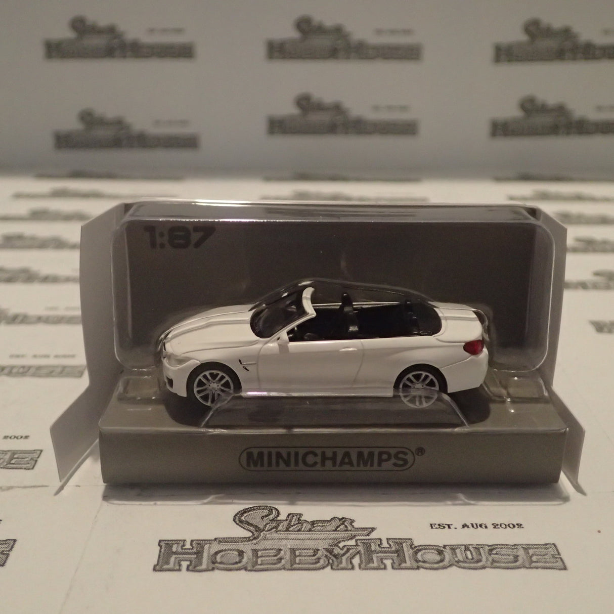 Minichamps - 870 027231 1/87 Scale - BMW M4 Cabriolet 2015 White