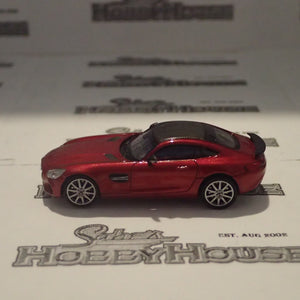 Minichamps - 870 037121 1/87 Scale - Mercedes AMG GTS 2015 Red Metallic