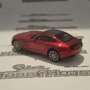Minichamps - 870 037121 1/87 Scale - Mercedes AMG GTS 2015 Red Metallic