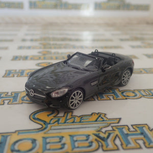 Minichamps - 870 037131 1/87 Scale - Mercedes AMG GTS Roadster 2015 Black