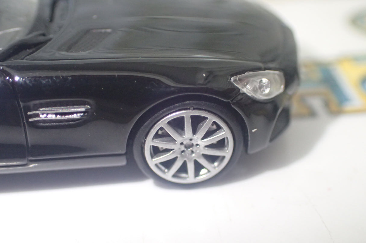 Minichamps - 870 037131 1/87 Scale - Mercedes AMG GTS Roadster 2015 Black