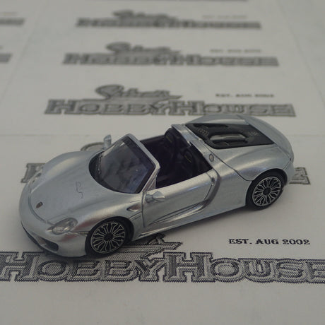 Minichamps - 870 062130 1/87 Scale - Porsche 918 Spyder 2015 Silver
