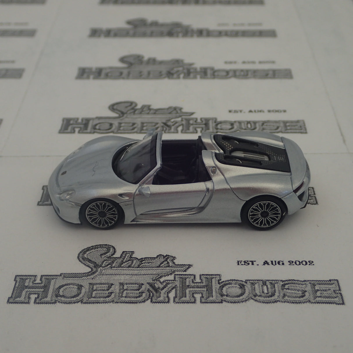 Minichamps - 870 062130 1/87 Scale - Porsche 918 Spyder 2015 Silver