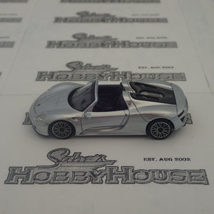 Minichamps - 870 062130 1/87 Scale - Porsche 918 Spyder 2015 Silver