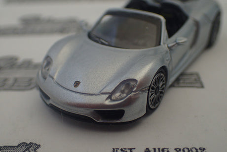 Minichamps - 870 062130 1/87 Scale - Porsche 918 Spyder 2015 Silver