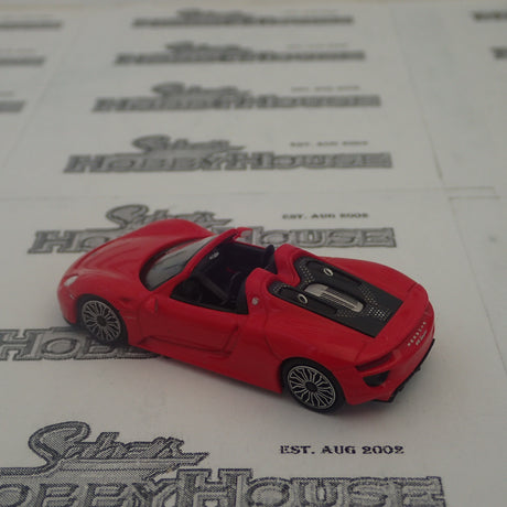 Minichamps - 870 062132 1/87 Scale - Porsche 918 Spyder 2015 Red