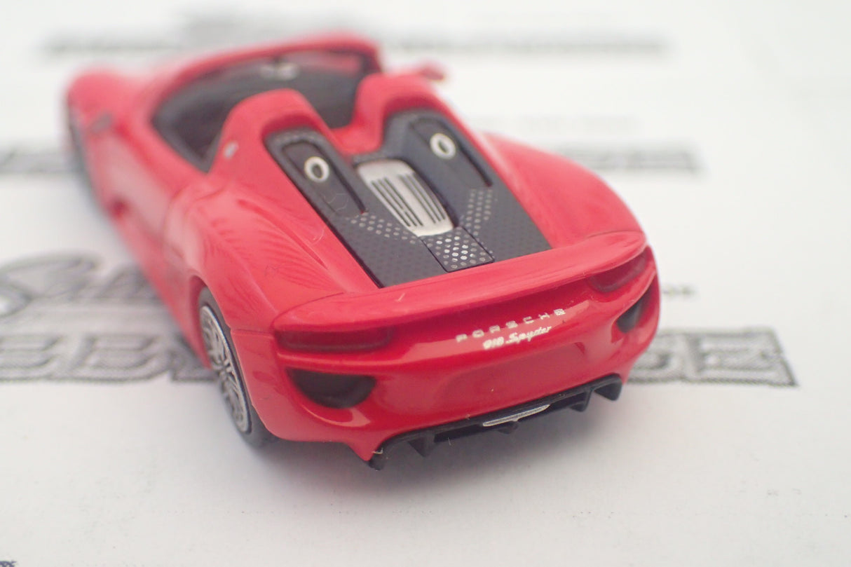 Minichamps - 870 062132 1/87 Scale - Porsche 918 Spyder 2015 Red