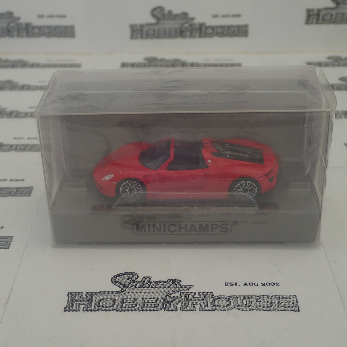 Minichamps - 870 062132 1/87 Scale - Porsche 918 Spyder 2015 Red