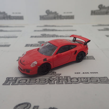 Minichamps 870 063220 - 1/87 Scale Porsche 911 GT3RS 2015 Orange