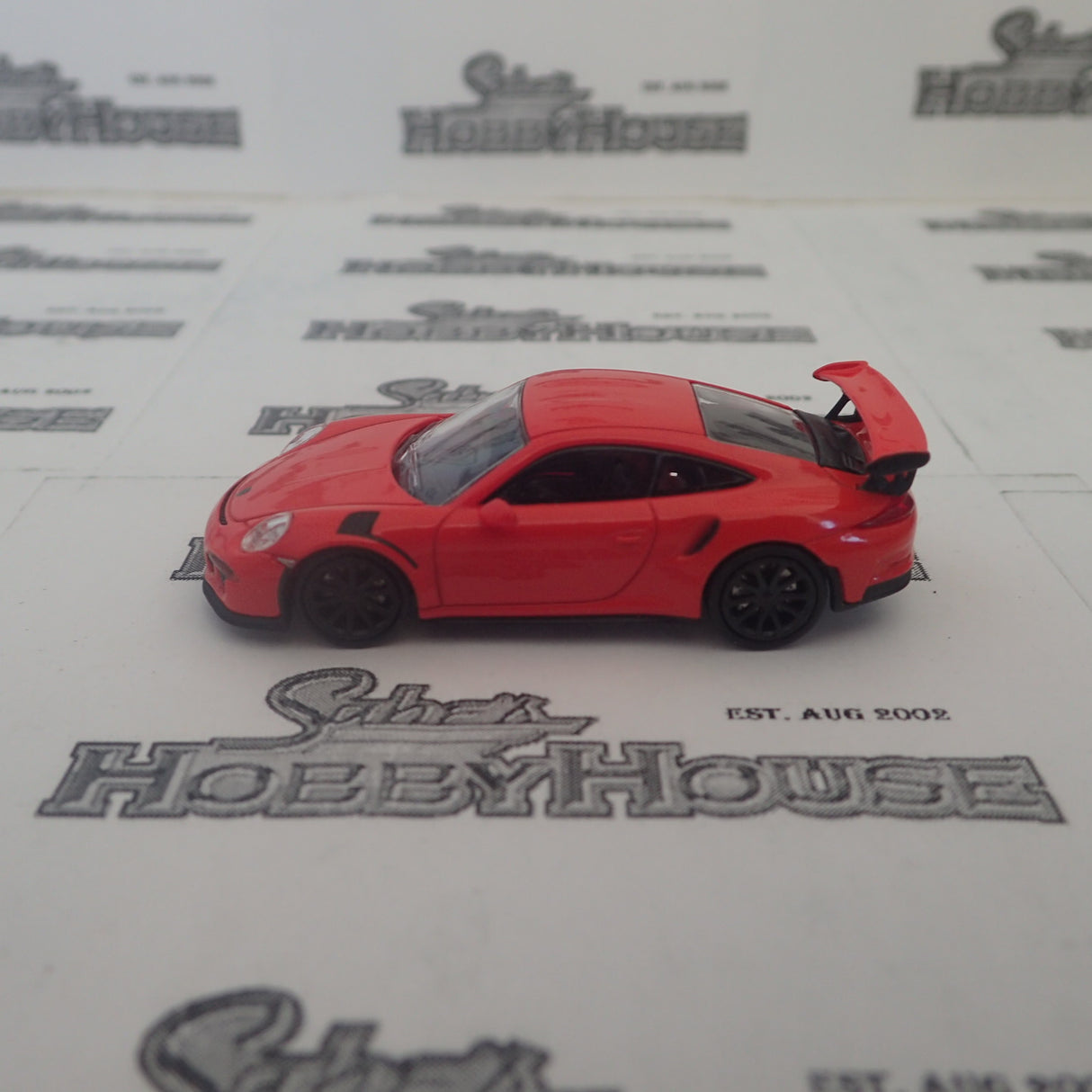 Minichamps 870 063220 - 1/87 Scale Porsche 911 GT3RS 2015 Orange