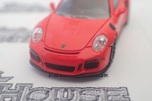 Minichamps 870 063220 - 1/87 Scale Porsche 911 GT3RS 2015 Orange