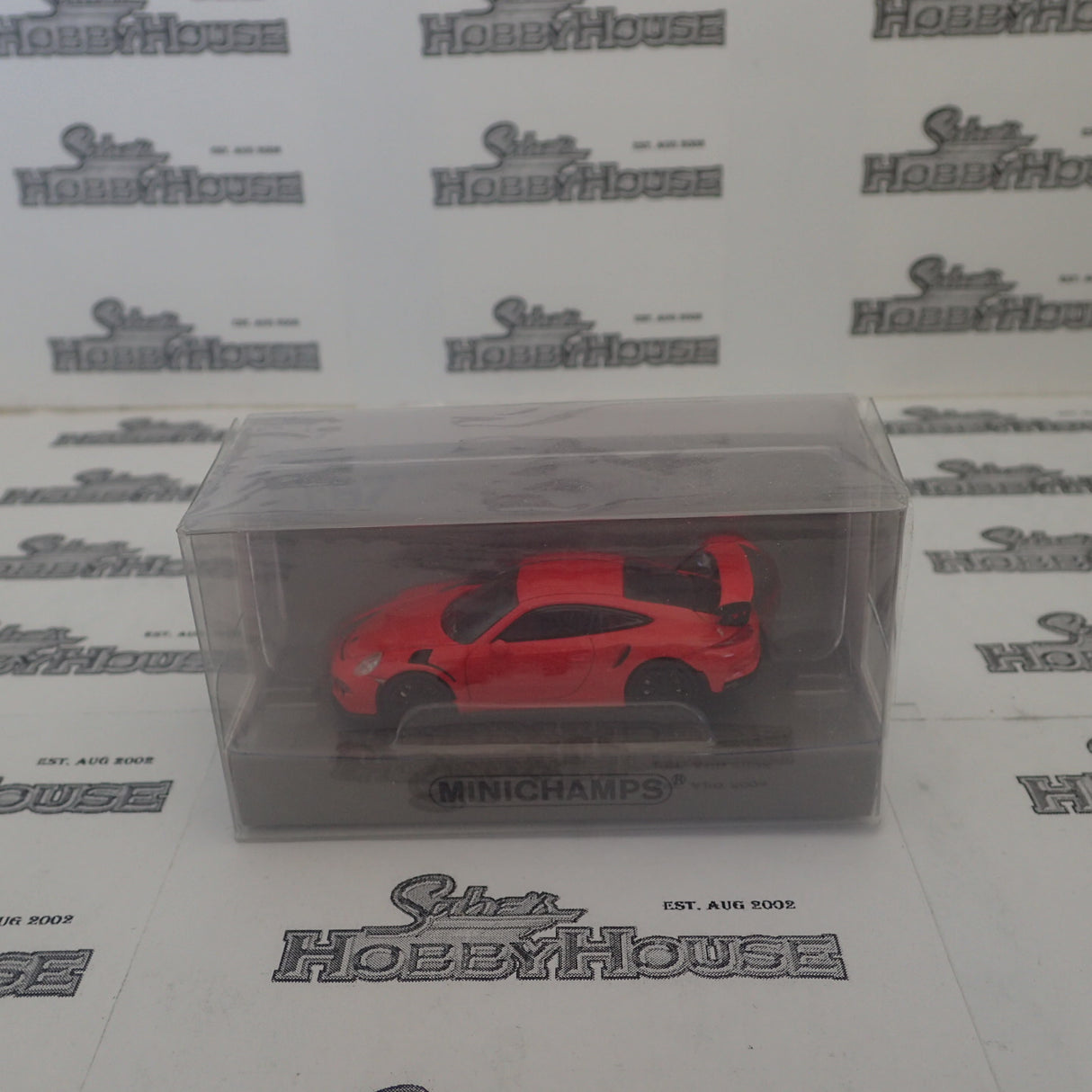 Minichamps 870 063220 - 1/87 Scale Porsche 911 GT3RS 2015 Orange