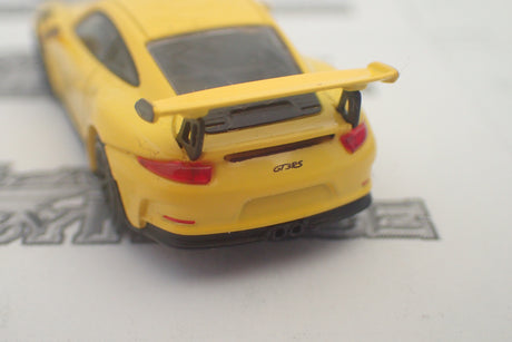 Minichamps - 870 063222 1/87 Scale - Porsche 911 GT3RS 2015 Yellow