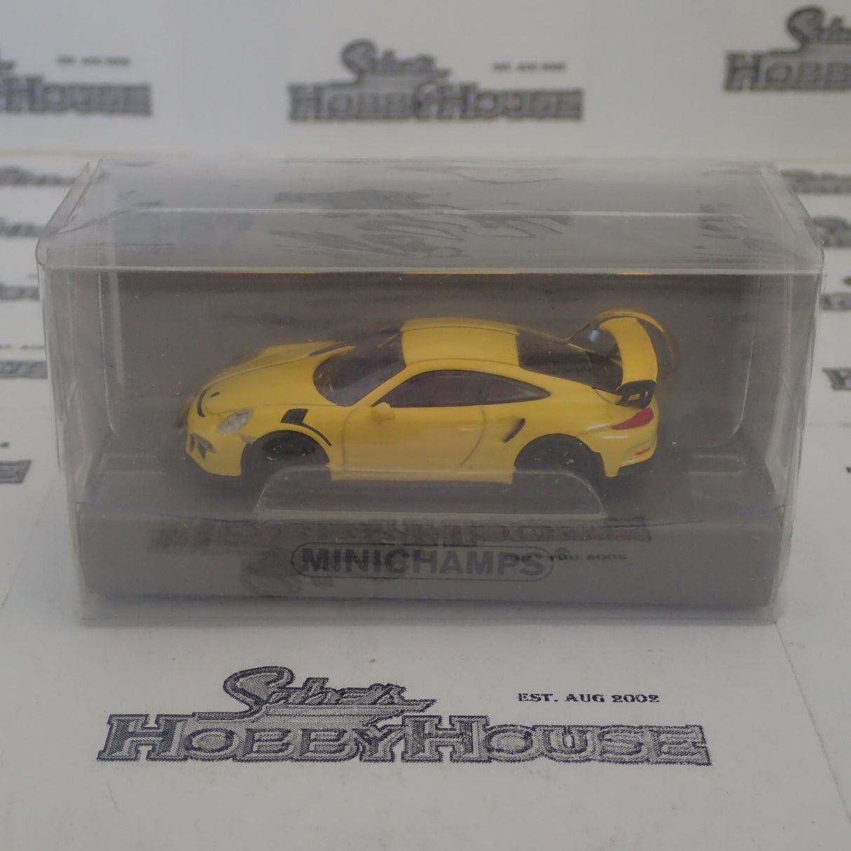 Minichamps - 870 063222 1/87 Scale - Porsche 911 GT3RS 2015 Yellow