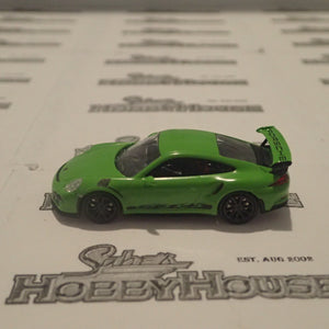 Minichamps 870 063224 - 1/87 Scale Porsche 911 GTSRS 2015 Green With Stripes